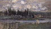 Claude Monet View of Vetheuil Spain oil painting artist